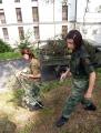 Members of the Serbian Armed Forces in "Spring Cleaning of Serbia" Campaign